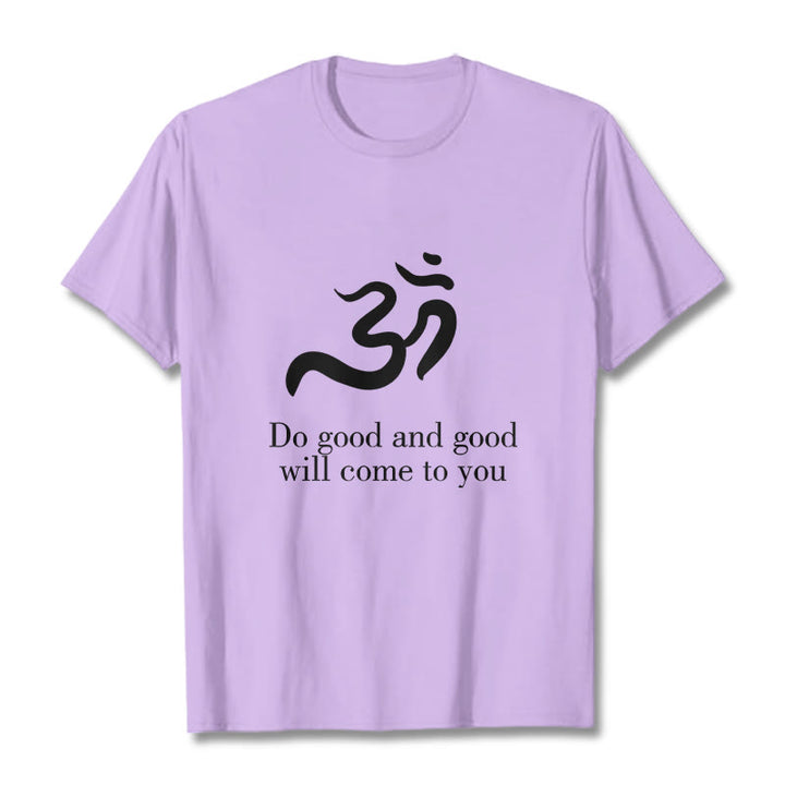 Buddha StonesカジュアルオームシンボルサンスクリットスピリチュアルデザインコットンTシャツ - 梅 - 2XL - image 17