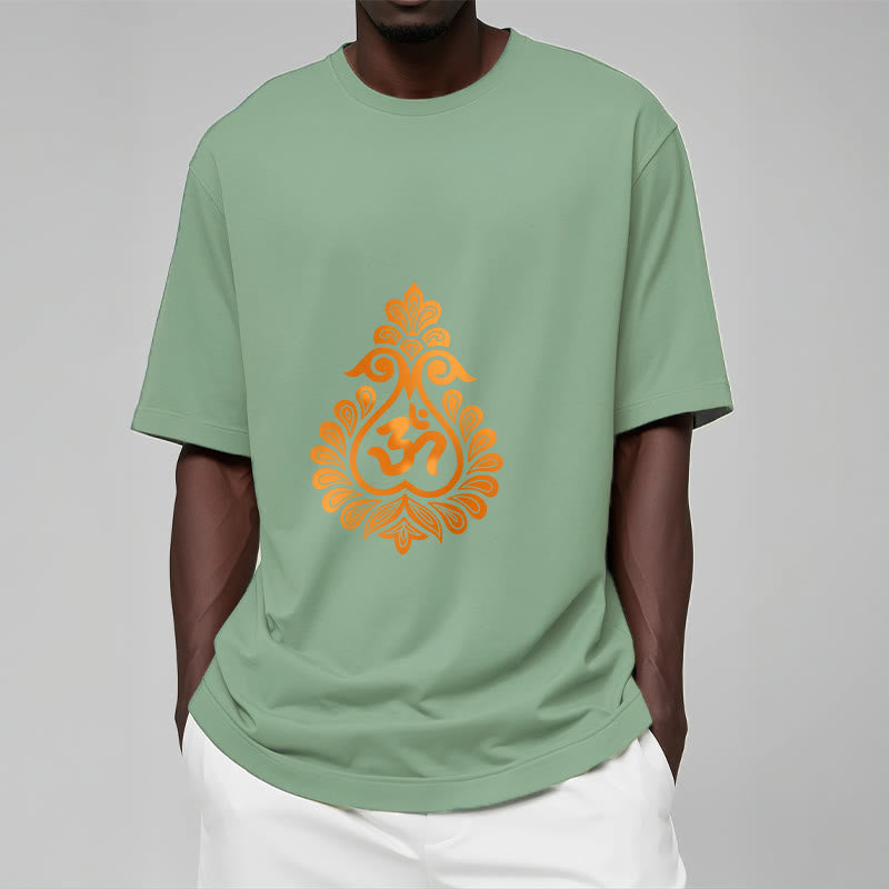 Buddha StonesひょうたんOMシンボルデザインTシャツ - image 19