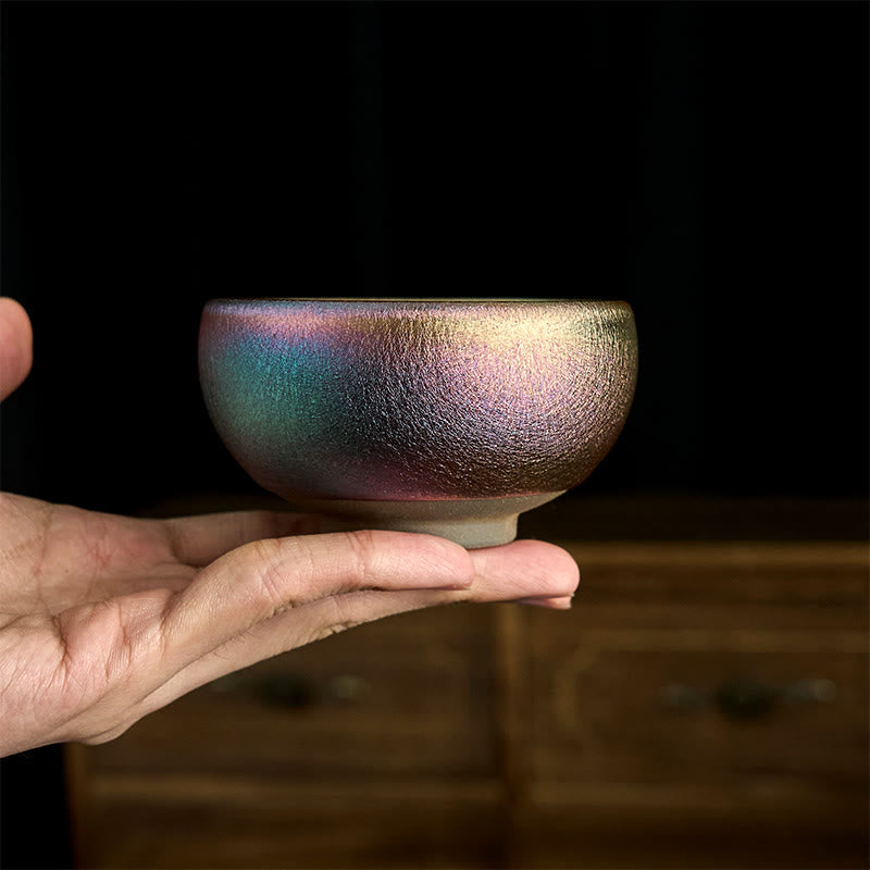 Buddha Stones手作り 中国製 建禅 鯉 蓮の葉 陶器 ティーカップ カンフー ティーカップ 150ml - image 14