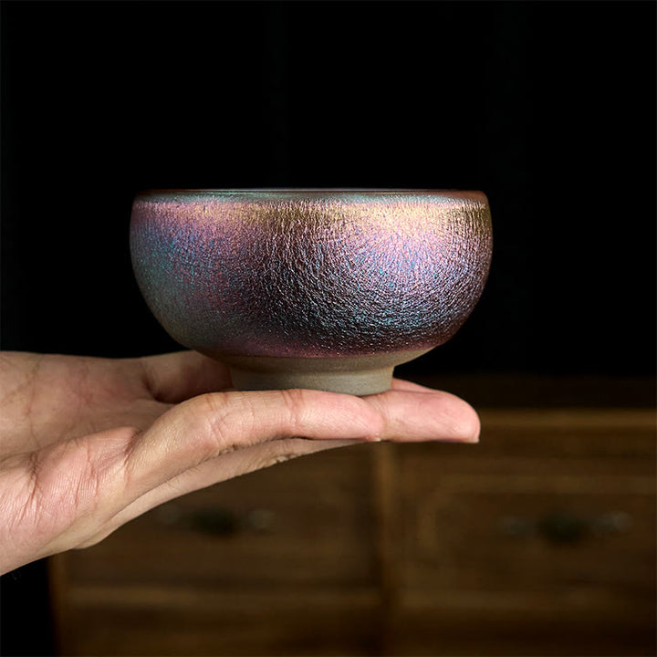 Buddha Stones手作り 中国製 建禅 鯉 蓮の葉 陶器 ティーカップ カンフー ティーカップ 150ml - image 23