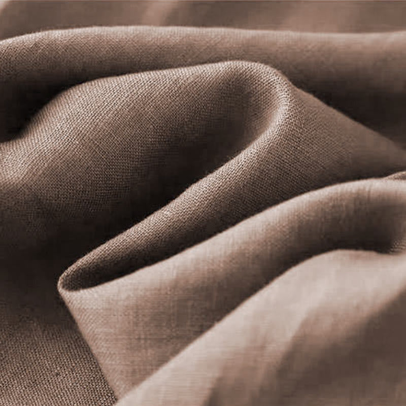 Buddha Stonesカジュアル ハイウエスト レースアップ ワイドレッグパンツ ポケット付き - image 29