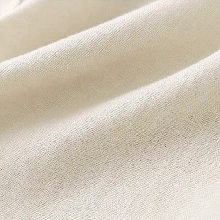 Buddha Stonesカジュアル ハイウエスト レースアップ ワイドレッグパンツ ポケット付き - image 27