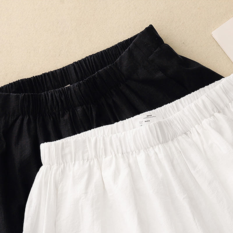 Buddha Stonesカジュアル シンプルデザイン レディース コットン ハーレムパンツ ポケット付き - image 13