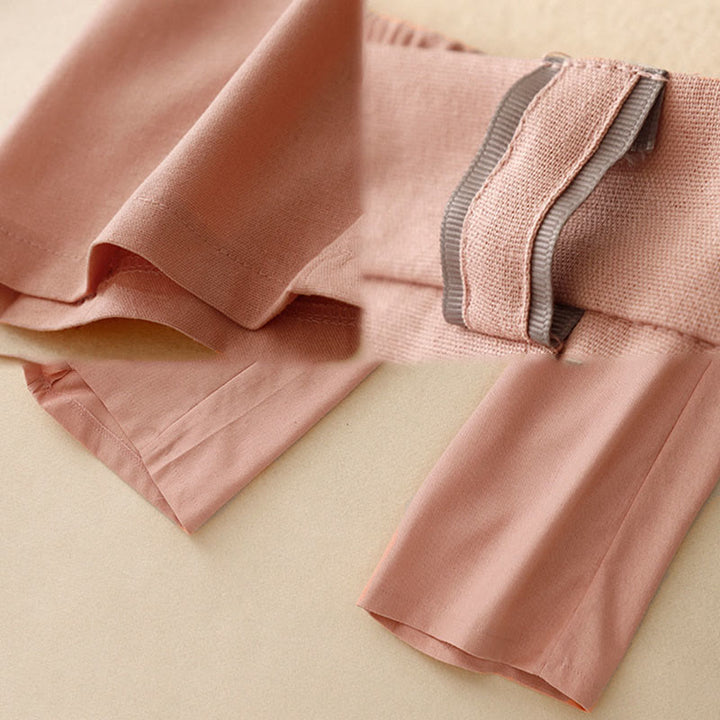 Buddha Stonesカジュアル ストレートレッグデザイン レディース コットンリネン パンツ ポケット付き - image 4