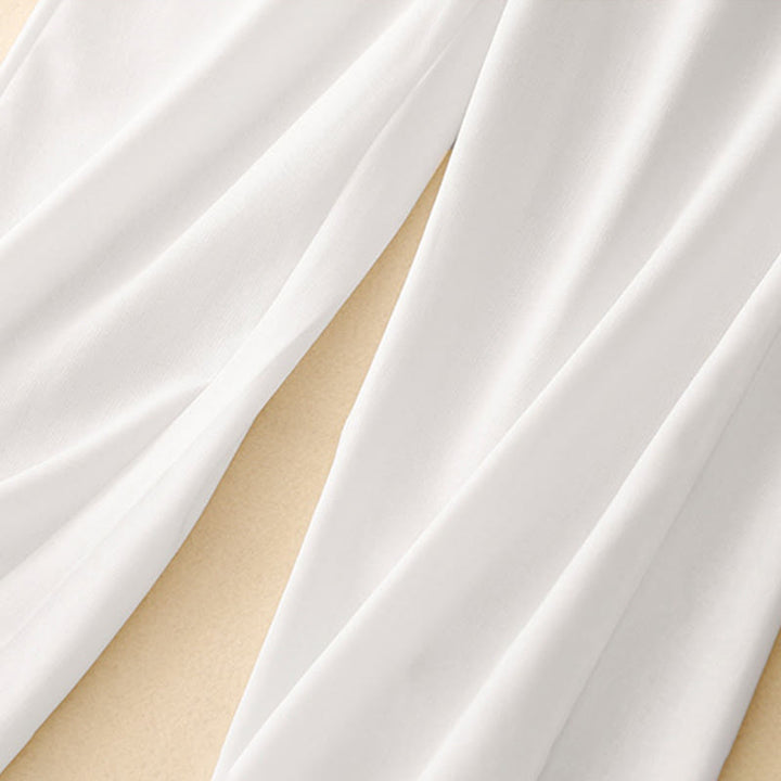 Buddha Stonesカジュアル ストレートレッグデザイン レディース コットンリネン パンツ ポケット付き - image 10