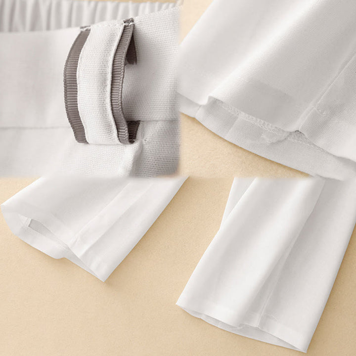 Buddha Stonesカジュアル ストレートレッグデザイン レディース コットンリネン パンツ ポケット付き - image 11