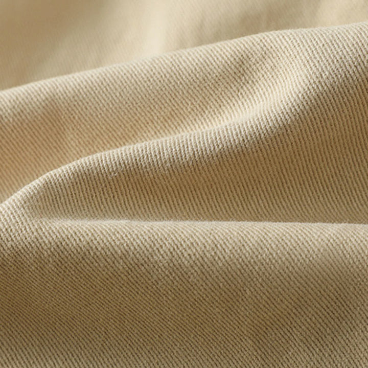 Buddha Stones無地ボタンデザイン スタンドカラー レディース コットンジャケット - image 21