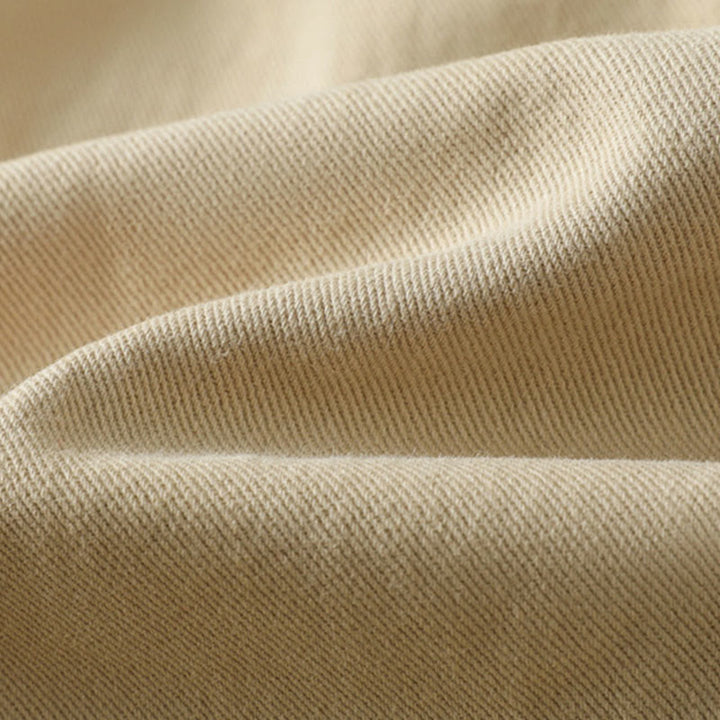 Buddha Stones無地ボタンデザイン スタンドカラー レディース コットンジャケット - image 26