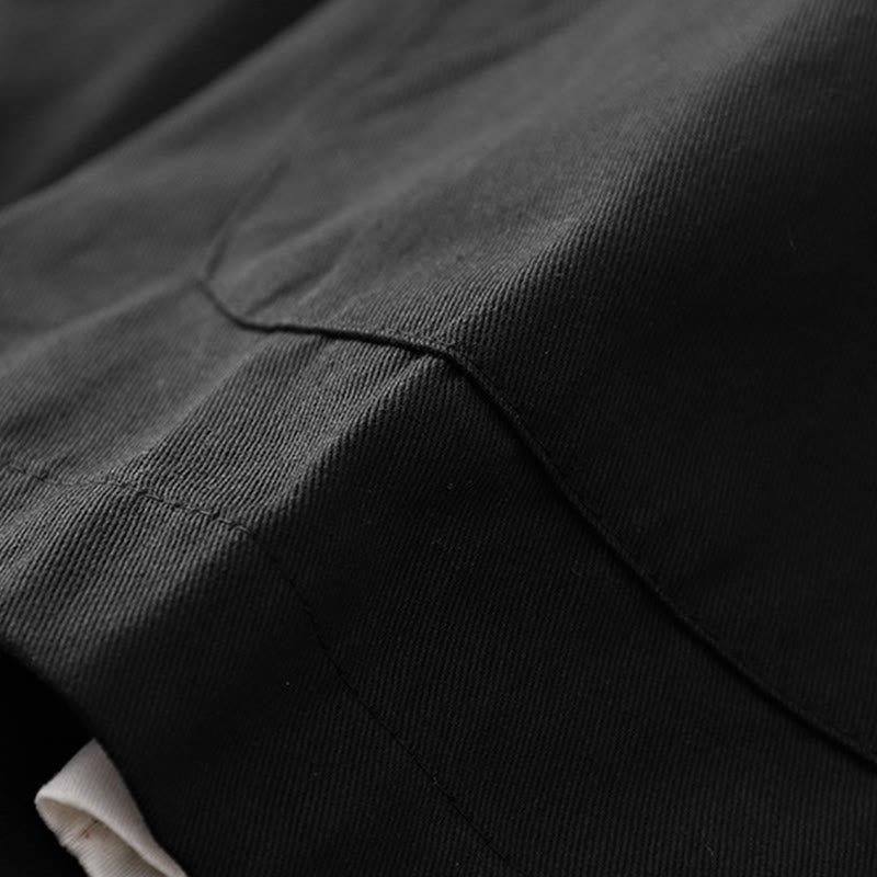 Buddha Stones無地 長袖 レディース コットンジャケット ポケット付き - image 14