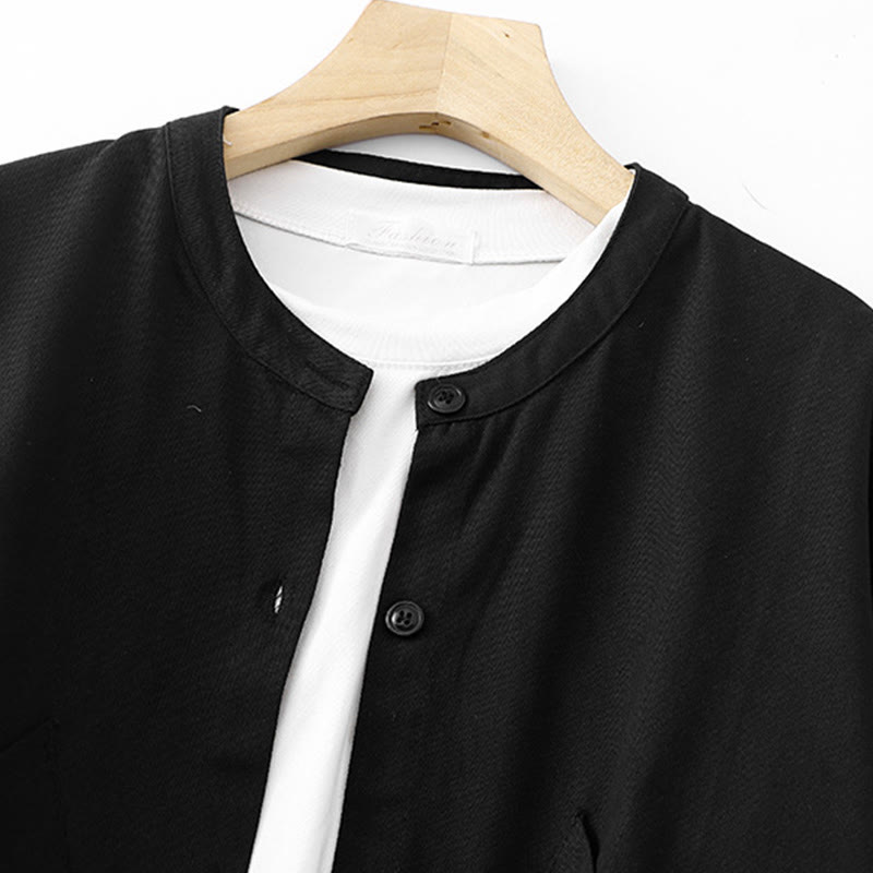 Buddha Stones無地 長袖 レディース コットンジャケット ポケット付き - image 10