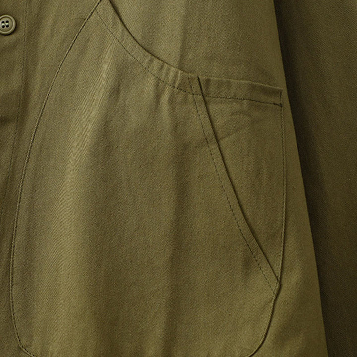 Buddha Stones無地 長袖 レディース コットンジャケット ポケット付き - image 21