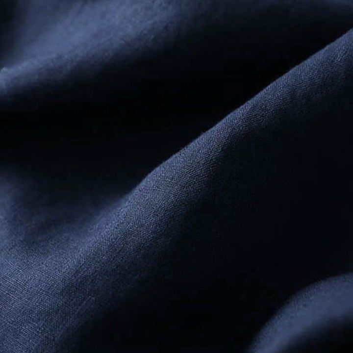 Buddha Stonesカジュアル 刺繍 花 斜め襟 ストラップ 長袖 コットン レディース シャツ - image 11