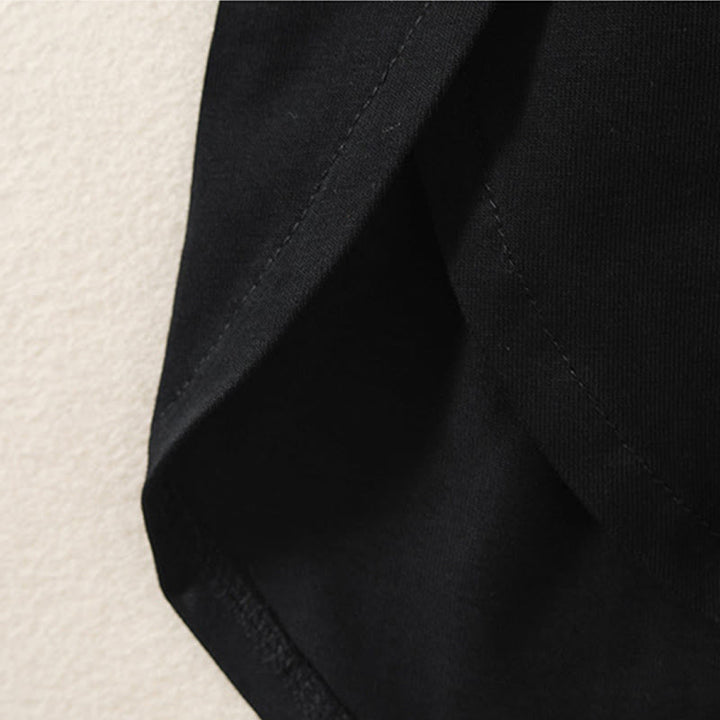 Buddha Stonesカジュアル ピュア イレギュラーヘム コットンリネン レディース ロングスリーブ Tシャツ - image 11