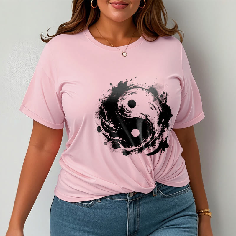 Buddha Stones陰陽バランスデザインTシャツ - image 14