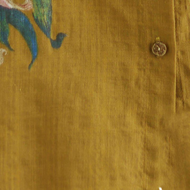 Buddha Stones文学芸術花柄コットン服 - image 6