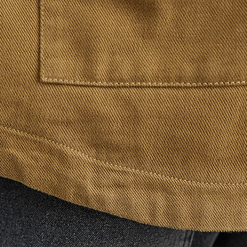 Buddha Stones無地レディース 長袖 コットン ブレザー ジャケット ポケット付き - image 9