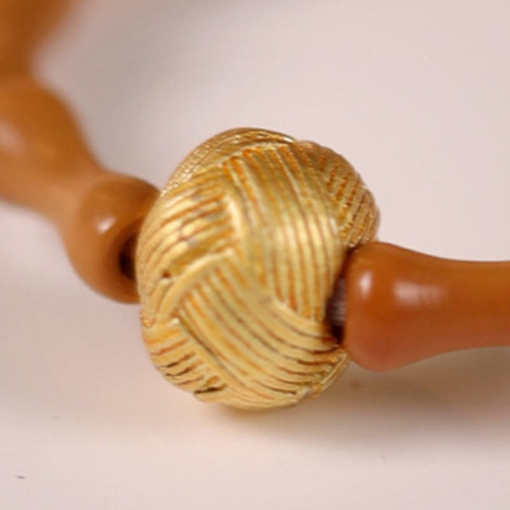 Buddha Stonesオリーブピットビーズ銅貨内なる力の指輪 - image 11