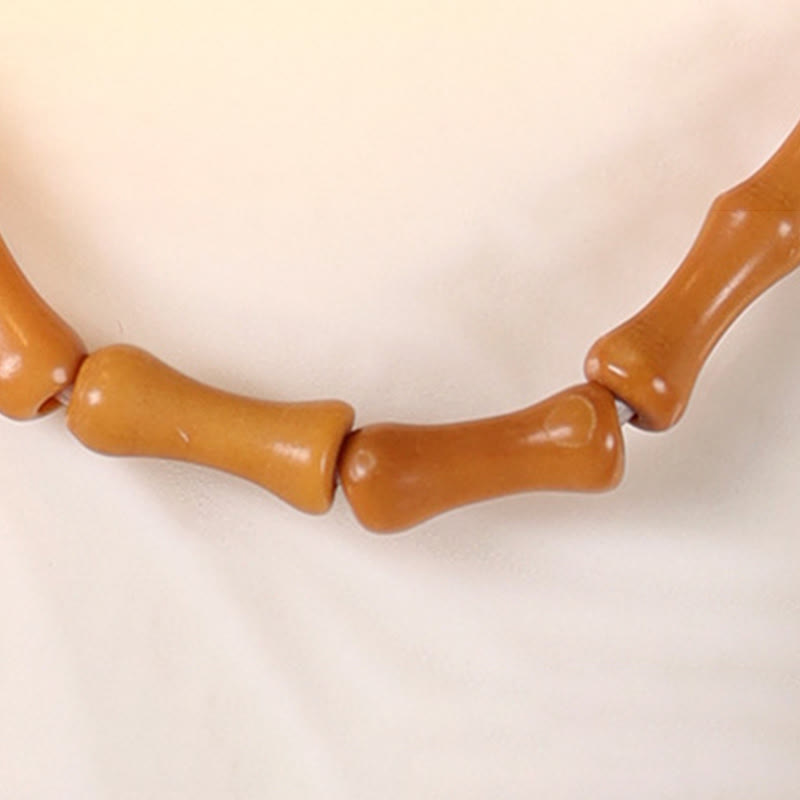 Buddha Stonesオリーブピットビーズ銅貨内なる力の指輪 - image 4