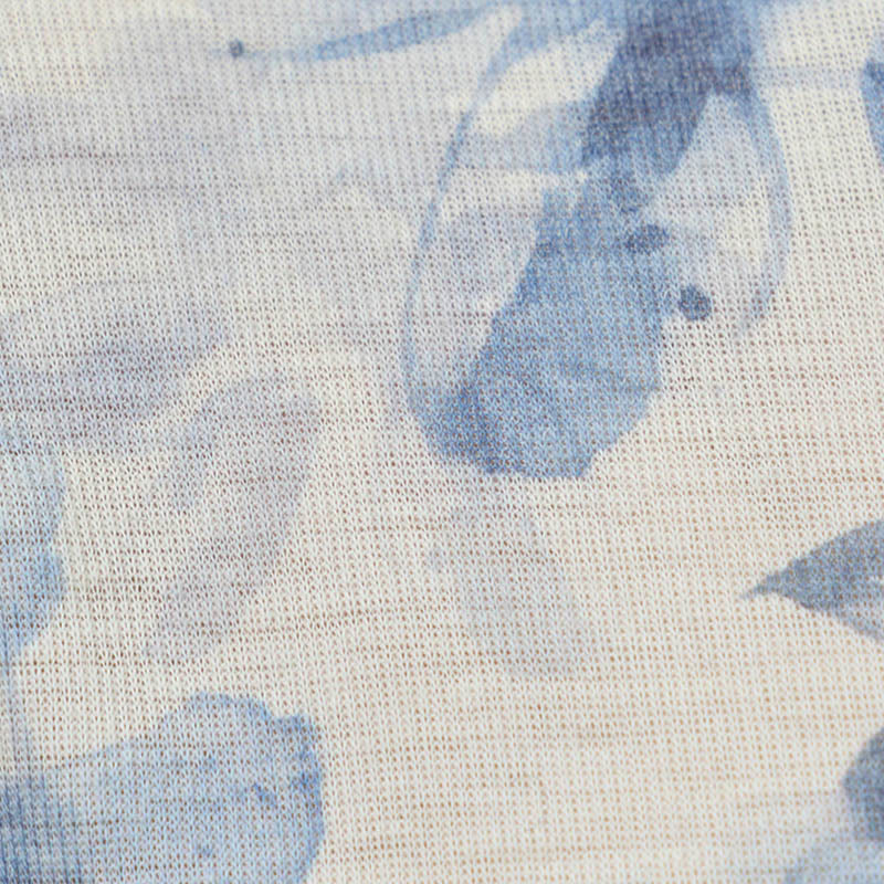 Buddha Stones秋 青 花柄 レディース 長袖 Tシャツ 高齢者向け - image 11