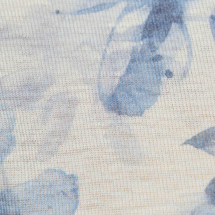 Buddha Stones秋 青 花柄 レディース 長袖 Tシャツ 高齢者向け - image 11