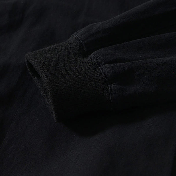 Buddha Stones秋冬 無地 長袖 ボタンダウン メンズ コットンシャツ ポケット付き - image 14