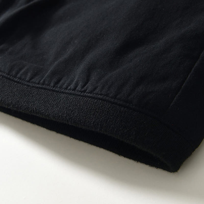 Buddha Stones秋冬 無地 長袖 ボタンダウン メンズ コットンシャツ ポケット付き - image 13