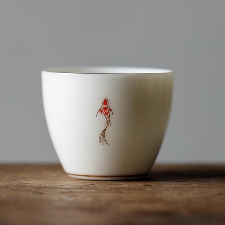 Buddha Stonesのティーカップカンフーティーカップ - 鯉5.6cm×4.7cm×50ml - image 13