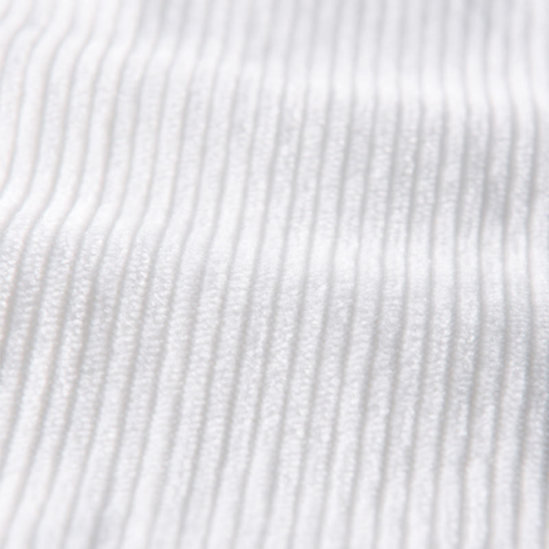 Buddha Stones春無地シンプルボタンデザインコーデュロイメンズ長袖ジャケットポケット付き - image 7