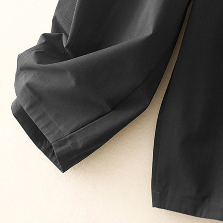 Buddha Stones無地 7-8丈 レディース ハーレム コットンパンツ ポケット付き - image 16