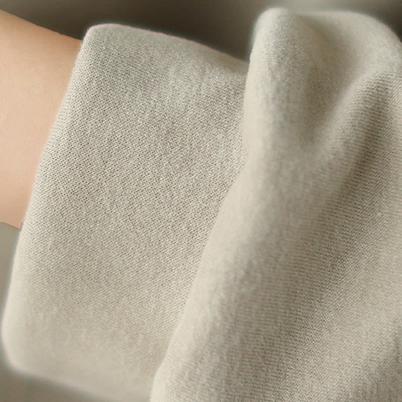 Buddha Stones無地 レディース ボタン クルーネック 長袖 コットンジャケット ポケット付き - image 16