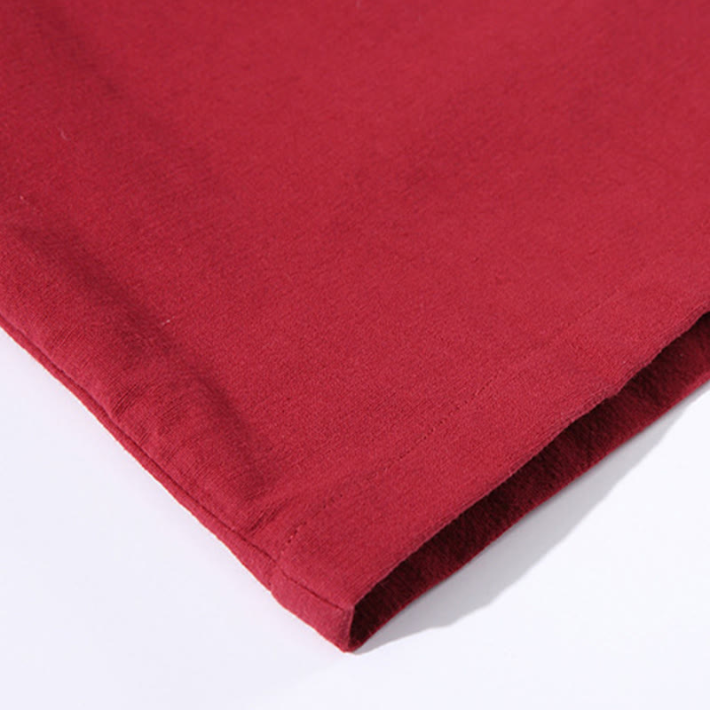 Buddha Stones無地 レースアップ 七分袖 オープンフロント ジャケット メンズ 着物 - image 14