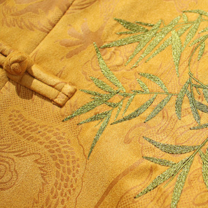 Buddha Stones竹 龍 カエルボタンデザイン 長袖 メンズジャケット - image 22