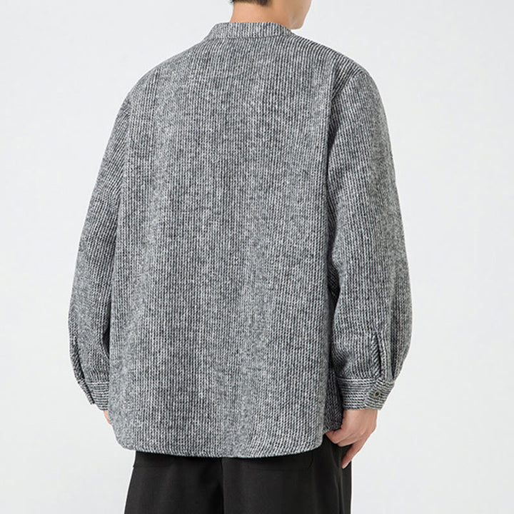 Buddha Stones無地 フロッグボタン 長袖 メンズ コットン コーデュロイ ジャケット ポケット付き - image 26