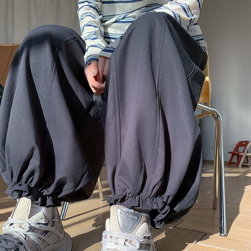 Buddha Stones無地 ドローストリング レディース バドパンツ ポケット付き - image 17