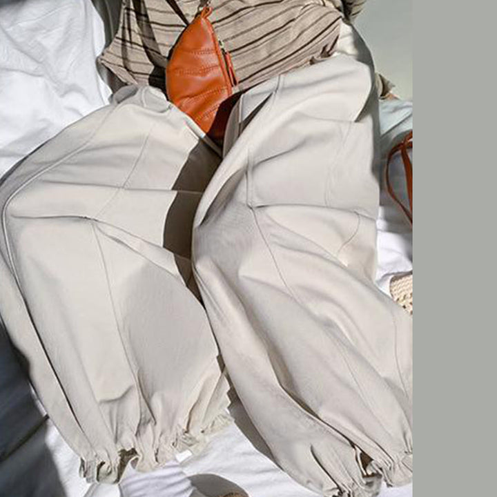 Buddha Stones無地 ドローストリング レディース バドパンツ ポケット付き - image 9