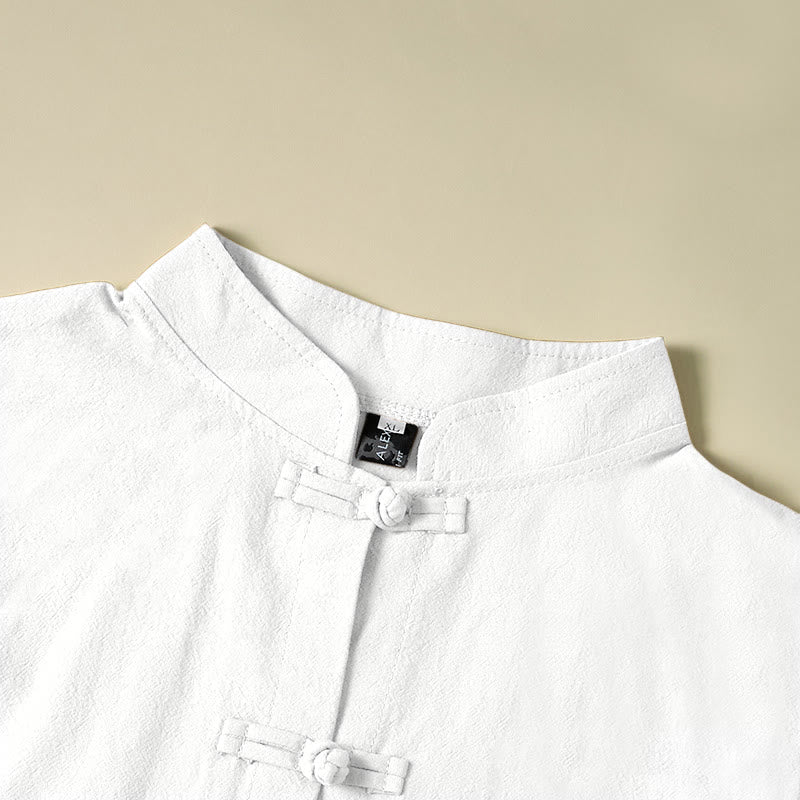 Buddha Stonesエスニック フロッグボタン 長袖 スタンドカラー レディース コットンシャツ ポケット付き - image 10