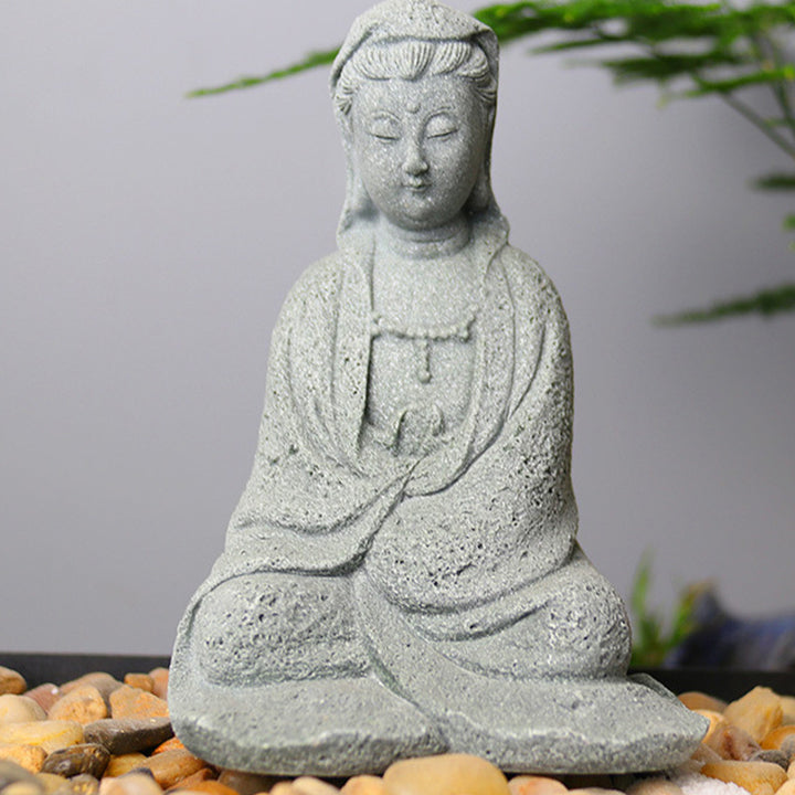 Buddha Stones像の祝福ホームデコレーション
