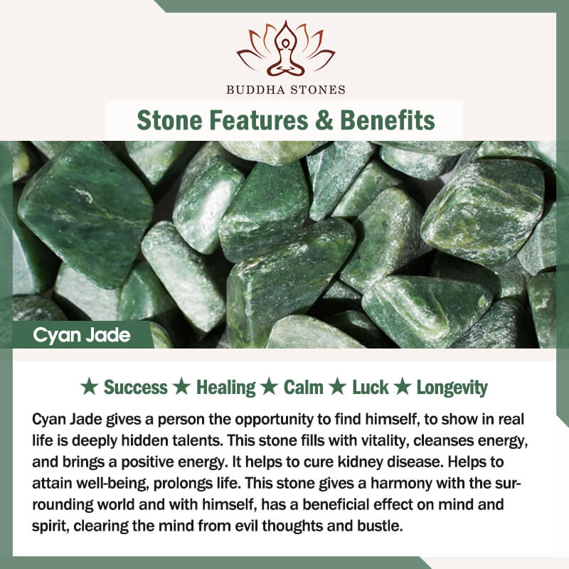 Buddha Stones翡翠貔貅の祝福車ペンダント装飾