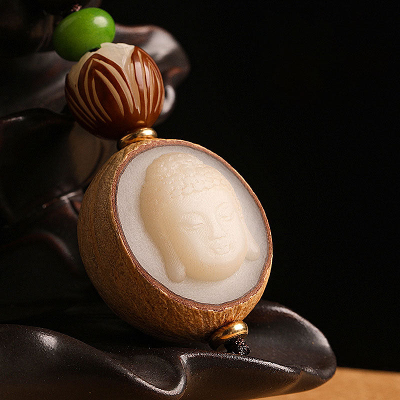 Buddha Stones菩提樹の祝福キーホルダー装飾