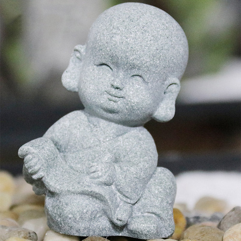 Buddha Stones瞑想 祈り 僧侶 仏像 静寂 室内装飾