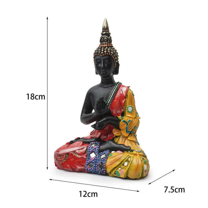 タイの仏陀の静寂の樹脂像の装飾