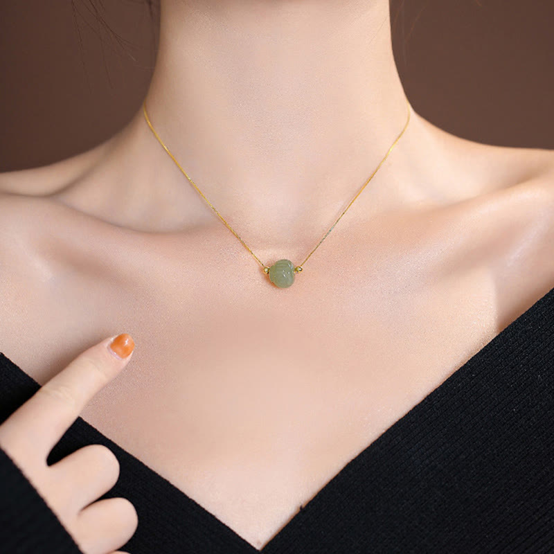 Buddha Stones925 スターリングシルバー 天然和田翡翠 シアン翡翠 幸運の笑う仏陀 蝶のネックレスペンダント - image 13