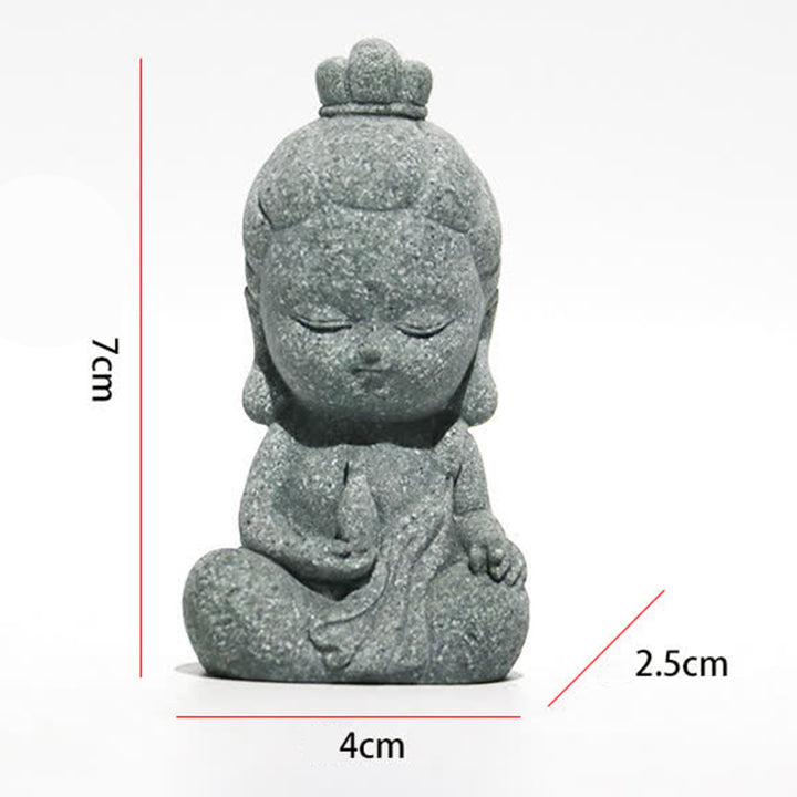 Buddha Stones瞑想 仏像 慈悲 室内装飾