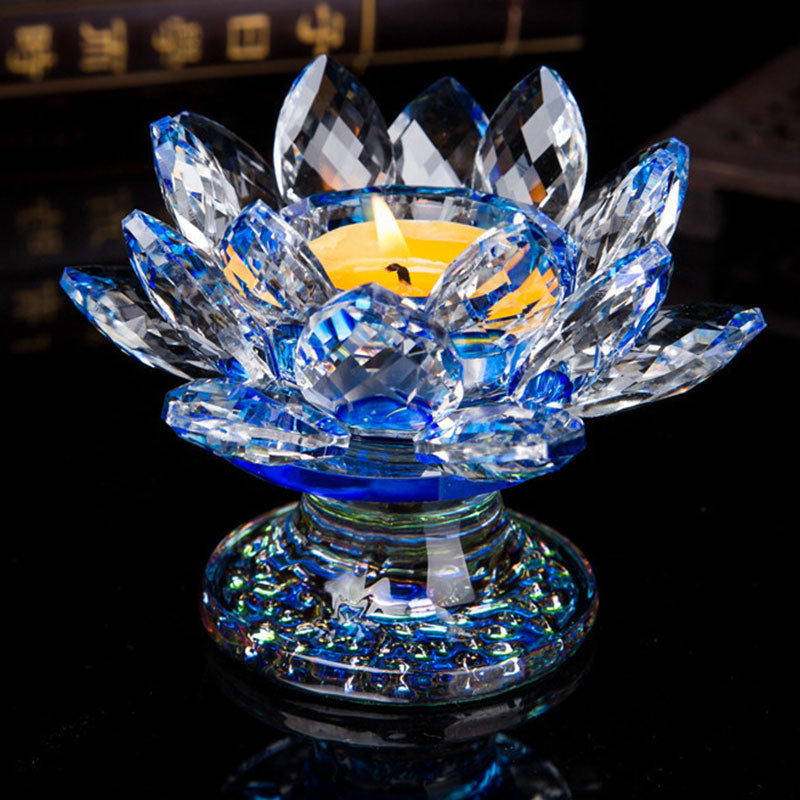 チベットの蓮の燭台飾り