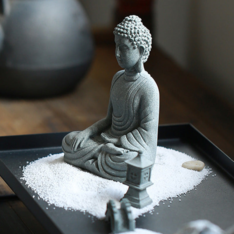 Buddha Stones座禅 仏陀の祝福 慈悲 装飾