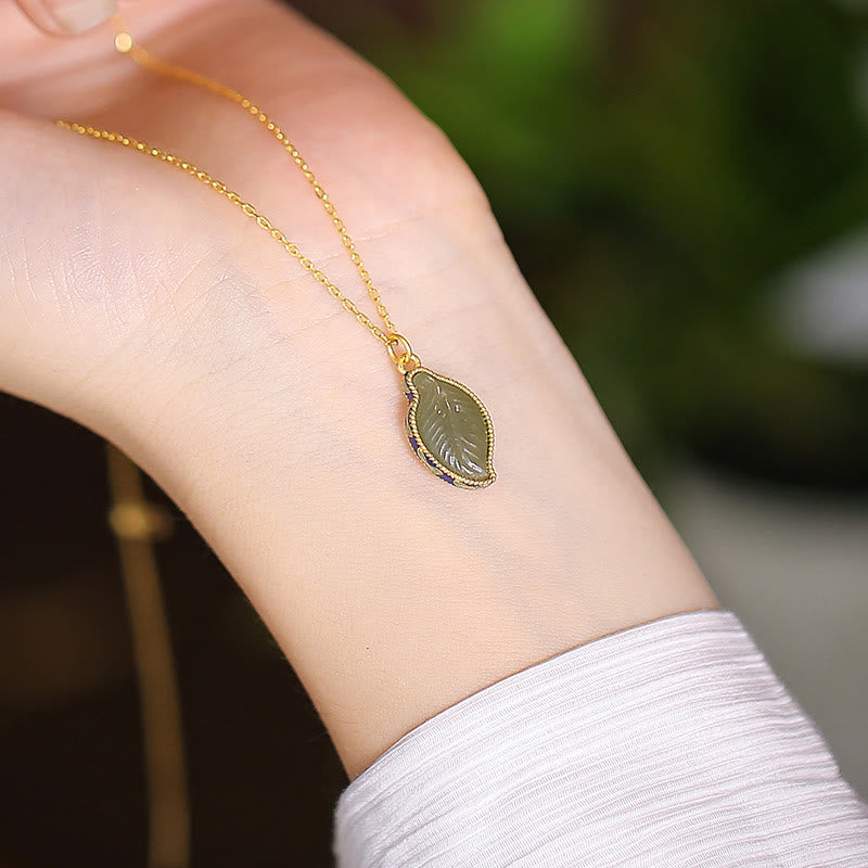 Buddha Stones925 スターリングシルバー 天然和田翡翠 シアン翡翠 幸運の笑う仏陀 蝶のネックレスペンダント - 和田玉葉 - image 41