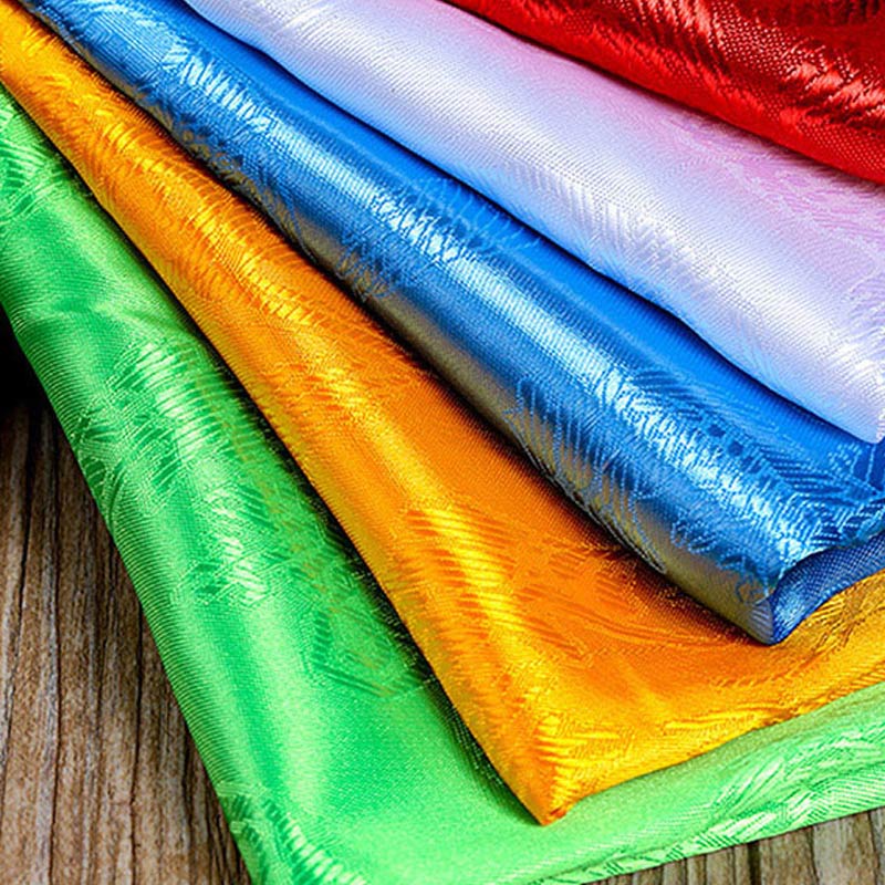 チベットの幸運の祝福5色の龍と鳳凰の模様のカタ装飾