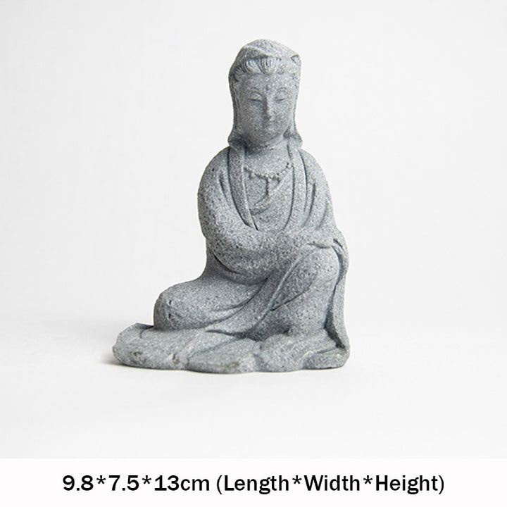 Buddha Stones像の祝福ホームデコレーション