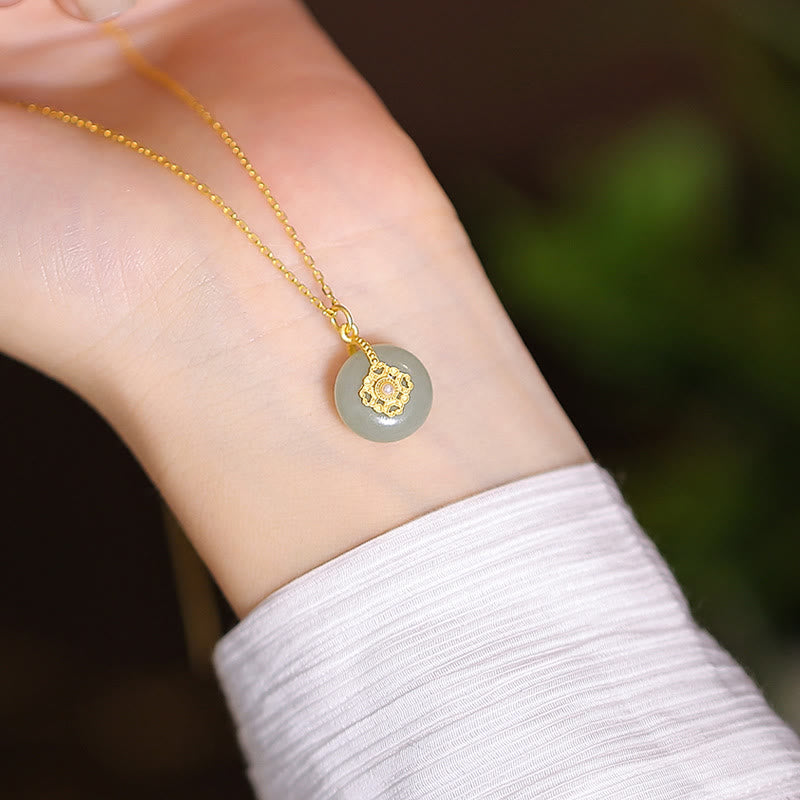 Buddha Stones925 スターリングシルバー 天然和田翡翠 シアン翡翠 幸運の笑う仏陀 蝶のネックレスペンダント - 和田翡翠平和のお守りチャーム - image 33