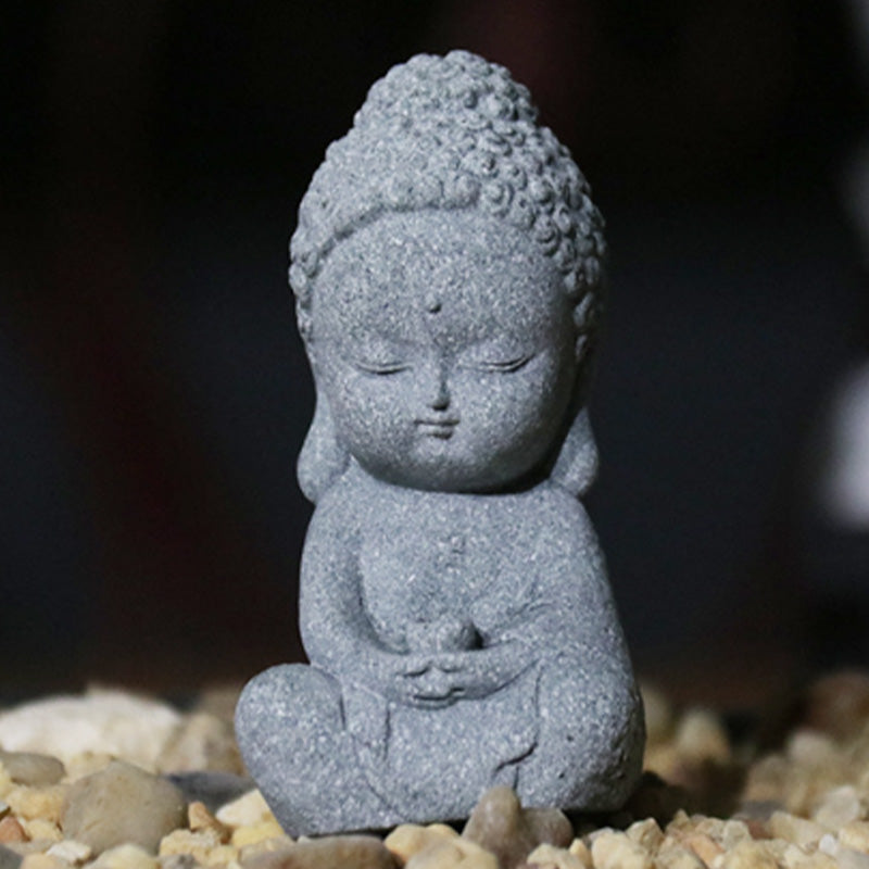 Buddha Stones瞑想 仏像 慈悲 室内装飾